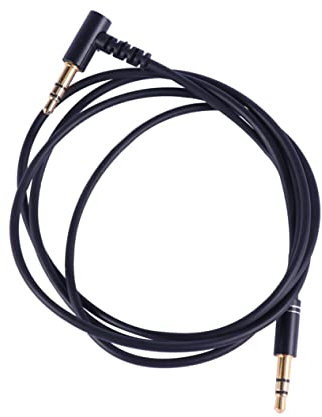 DOITOOL 1m Prolunga Audio Stereo Aux Maschio-Maschio Microfono per e Auto Nero