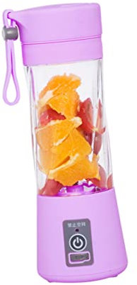 Alipis Mini Portatile Usb Ricaricabile Con Lame in Acciaio Resistente Per Spremiagrumi e Smoothie Facile Da Pulire Per Viaggi e Casa