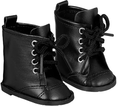 TOYANDONA Puppenschuhe Miniatur Stiefel Für 45cm Puppen Weiche Oberfläche Dekoratives Zubehör Winterstiefel Puppenkostüm Handgefertigte Kleiner Schuhe Für Puppenkleidung