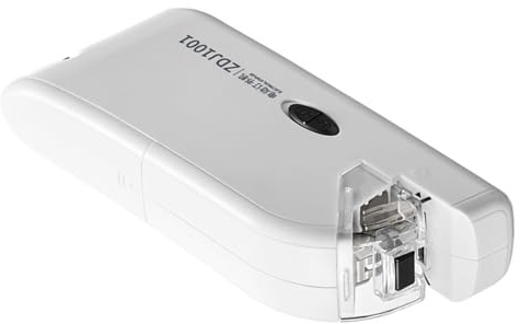 Elektrisches Handheftgerät, 20 Blatt Kapazität, USB/batteriebetrieben, schnurlos, automatische Bindemaschine für Büro, Schule, tragbarer ABS-Elektro-Tacker