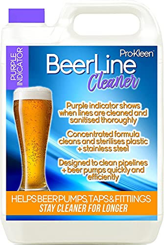 5 Litres Pro-Kleen Heavy Duty Purple Beer Line Cleaner