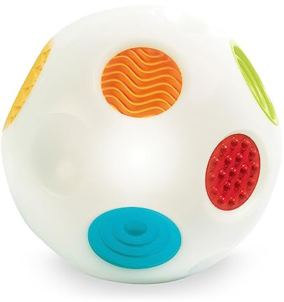 INFANTINO Sensory Regenbogenball, Spielball, Mehrfarbig