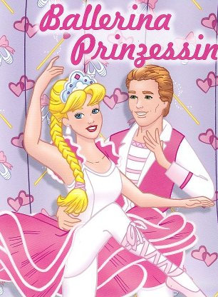 Ballerina Prinzessin - eine personalisiertes Kinderbuch mit dem Namen Ihrer Tochter