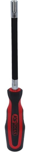 KS Tools 159.1126 Tournevis flexible à douilles ERGOTORQUEplus, 6 mm | Tournevis flexible à douilles ERGOTORQUEplus, 6 mm, Chrome Vanadium, précision de serrage