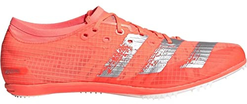 adidas EE4606 Homme Chaussure de Piste d'athlétisme, Signal Corail/Argent Met./FTWR Blanc, 43 1/3 EU