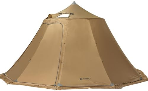 Circle 6 | Utomhus camping varmt tält för 6 personer (utan innertält och marklakan) | 2023