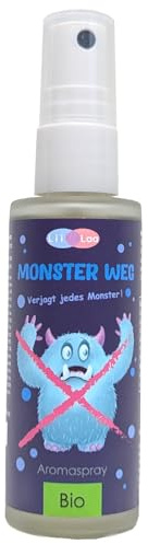 Anti-Monsterspray für Kinder - Bio-Raumspray bei Ängsten und Einschlafproblemen 30ml