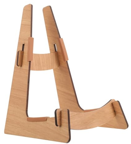 VICASKY Gitarrenständer Bodenhalter Aus Robustem Holz Für Akustikgitarre Ukulele Mandoline Und Weitere Saiteninstrumente Einfach Montierbar Für Bühnen Und Proberäume