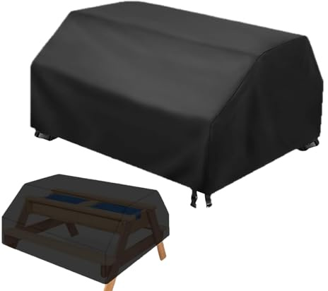 Housse résistante pour Table d'eau pour, Accessoires de Jeu réglables, Protection Contre Le Vent et la poussière pour Camping, Jardin, crèche