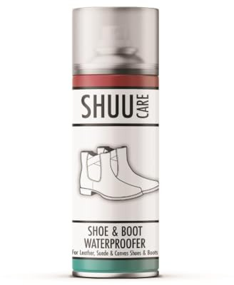 Monal SHUU Shoe & Boot Care Sprays – Waterproofing Protection & Deep Cleaning Solutions for Leather, Suede, Canvas & Synthetic Footwear – 250ml & 300ml (Shoe Waterproofer – 300ml – 3191)