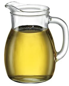 Bormioli Rocco 146150 Bistrot Jug with Fill Mark at 0.5 Litres Transparent Glass