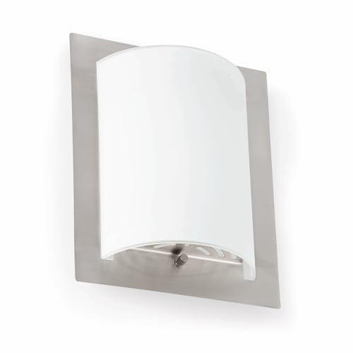 Faro Barcelona 62987 - DIULA Lampada da parete nichel opaco