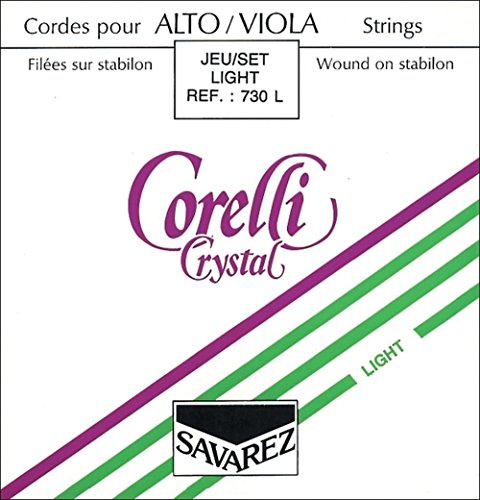 Corelli Viola Saiten Crystal C Nylon/Wolfram umsponnen Light 734L