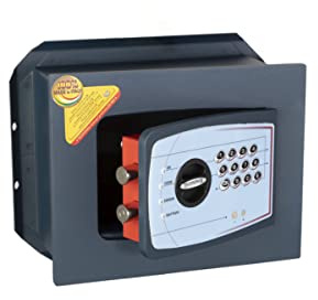 Technomax, Cassaforte a muro, Serie Gold Trony modello GT/2, Apertura a combinazione elettronica digitale, Dimensioni mm. 210 (H) x 270 (L) x 200 (P)