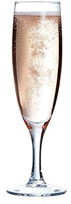 Arcoroc 56416 Flûte à Champagne Elégance, Verre, Transparent, 13 cl