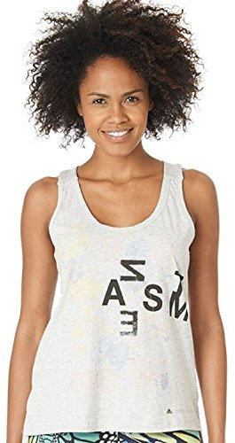 adidas Women's Stella McCartney S16120 Graphic Tank, L