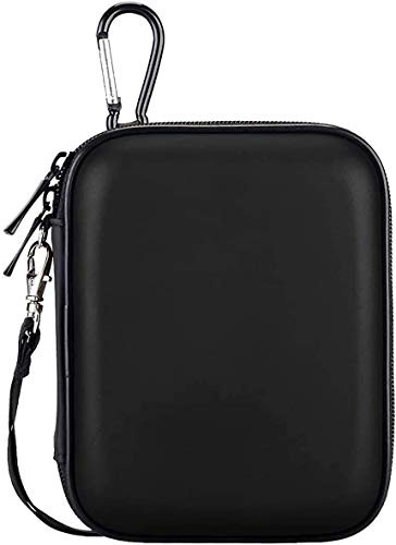 Lacdo Fundas para Discos Duros Externos 2.5 para Seagate Basic/Expansion, Seagate Game Drive/Portable Drive/Backup Plus/One Touch HDD 1TB 2TB 3TB 4TB 5TB Bolsa de Viaje Antigolpes, Negro