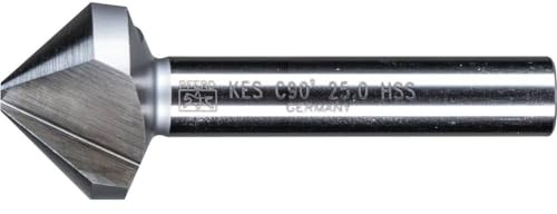 PFERD TOOLS HSS Kegel-/Entgratsenker | 90°, Ø 25,0 mm, Schaft-ø 10 mm, DIN 335 C | 25202117 - zum Versenken von 90°-Schrauben