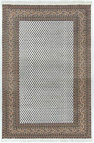 Nain Trading Indo Mir 199x299 Handgeknüpft Orientteppich Teppich Wolle Indien