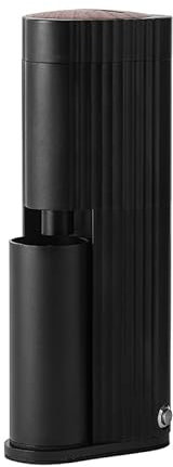 OPyCos Macinacaffè Elettrico Regolabile con Bicchiere dosatore e Set di spazzole for la Pulizia Lama in Acciaio Inossidabile Accessori for la casa (Color : Black, Size : 110V-220v)
