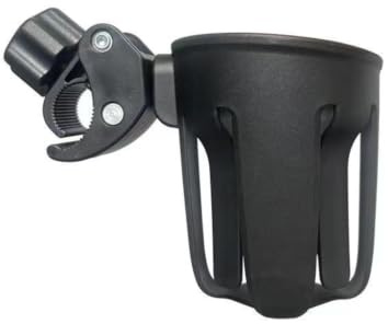 1 Pack Flaschenhalter Fahrrad, Getränkehalter Kinderwagen, Getränkehalter Fahrrad,360 Grad Rotation Getrank Flaschenhalter Fur Mountainbikes,Fahrräder, Kinderwagen und Rollstuhl