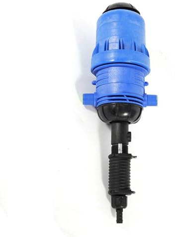 YiAndeli 0.4%~4% Adjustable Fertilizer Injector Water Powered Liquid Doser Dispenser 20-2500 L/H Automatic Drip Dosing Pump for Garden Livestock Farm Industry Blue,1