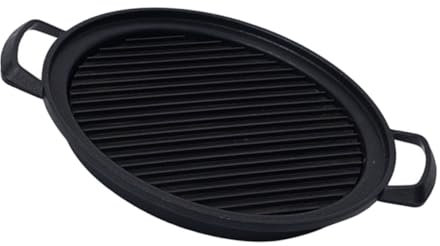 TOYANDONA Plateau De Barbecue Plat à Rôtir Poêle à Griller Plaque De Grillage Accessoire De Cuisson Plat De Service