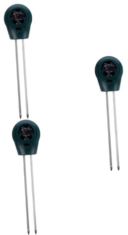 UKCOCO 3 Pezzi Tester Umidità Del Igrometro per Piante con Temperatura Misuratore per Piante e Giardinaggio Strumento Pratico