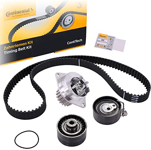 CONTITECH CT1065WP2 Wasserpumpe + Zahnriemensatz Zähnezahl: 134 26 mm Kompatibel mit PEUGEOT 206 Schrägheck 2A/C 207 WA, WC 206 CC 2D 308 SW II, CITROËN BERLINGO B9