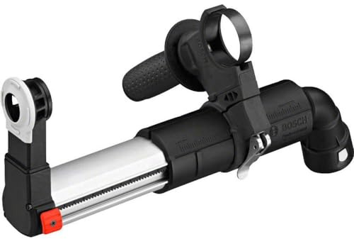 Bosch Professional dispositif d’aspiration GDE 16 Plus (Ø perçage max. 16 mm, profondeur perçage max. 120 mm, compatible avec tous les perforateurs SDS plus de 2 et 3 kg avec collet de broche 50 mm)