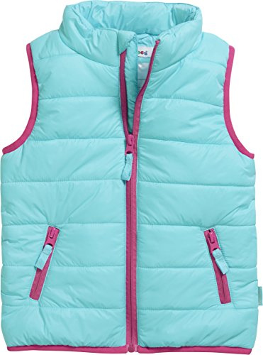 Playshoes Unisex barn quiltad väst uni väst, 15 – turkos, 98 cm