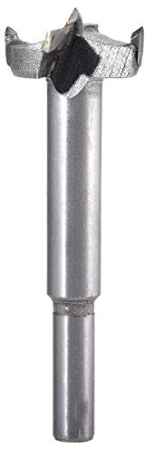 KATUR 25mm Forstner-Bohrer, Bohrer für Holzbearbeitung, Lochsäge für Scharniere, Bohrer für Holzbohrer, Hartmetallspitze, Rundschaftfräsen für Scharniere, Sperrholz, MDF, CNC-Werkzeug (25mm)