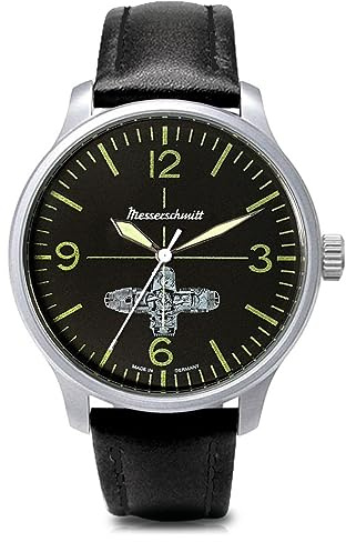 Messerschmitt Aristo Herren Uhr Boxer-Uhr ME-Boxer-RT Leder