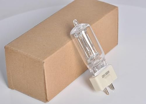 Generico LAMPADA ALOGENA DI RICAMBIO PER FARI TEATRALI 650W 230V GX9.5 3150K COMPATIBILE