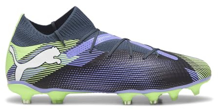 PUMA Future 7 Pro Firm Artificial Ground - Scarpe da calcio da uomo, Grigio Skies-puma Mela bianca frizzante, 44.5 EU