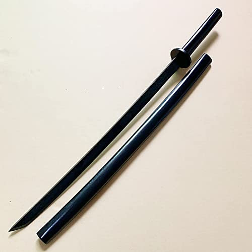 Japanskt samurai svärd, Kendo bambu med skida Katana, unbladed katana, för prestanda rekvisita, heminredning, konstsamlingar, övning