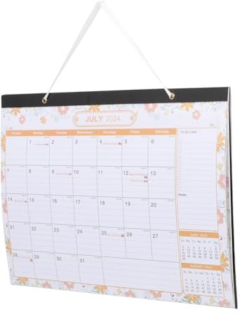 TEHAUX Wandkalender Großer Hängender Planer Für Büro Und Zuhause Langlebiges Design Für Organisation Von Terminen Und Feiertagen
