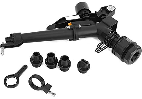 Bewässerungs Sprinkler, 1,5 Zoll Bis 1 Zoll DN25 Weiblicher Faden Einstellbar 360 Grad Drehender Schaukel Arm Sprinkler Rasen-Sprinkler für die Bewässerung auf Dem Bauernhof