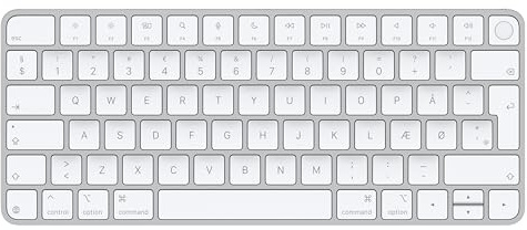 Apple Magic Keyboard mit Touch ID für Mac Modelle mit Apple Chip – Dänisch ​​​​​​​