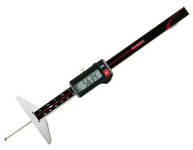 DAISHUJIE tiefenmesser Digitaler Tiefe, Messbereich 0-100 mm 0-4 , Tiefenbrate
