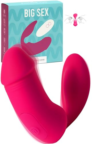 MySecretCase Vibro Avec Telecommande 9 Modes de Vibration Vibromasseurs Feminin Stimulateur Clitoridien Silicone IPX7 USB Sextoy Femme Jouet Adultes Sextoyse Couple Plaisir Vibromasseur Femme