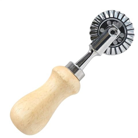 Pastry Wheels | Pizza Wheel Cutter | Fluted Pastry Wheel Cutter | Ravioli Crimper Cutter | Ravioli Crimper Cutter Wheel | Pastry Wheel Decorator Cutter | Ravioli Cuttereel for Home