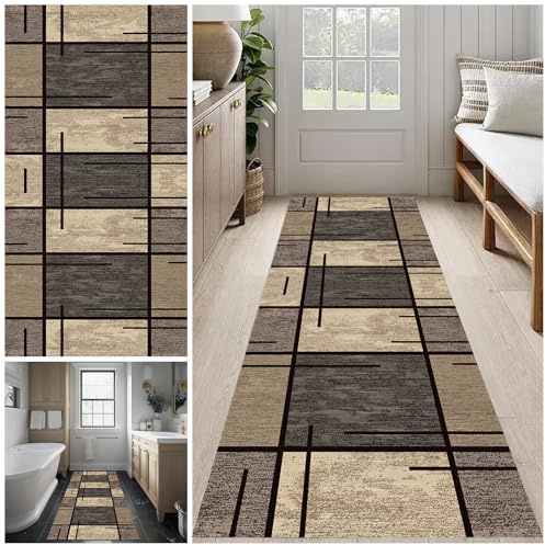 Tappeto Passatoia Cucina Antiscivolo 70 x 250 cm Tappeto per Corridoio Lungo Tappeto Ingresso Casa Moderno Tappeto Passatoia Lavabile Tappeto Runner per Corridoio per Corridoio Cucina Lavanderie