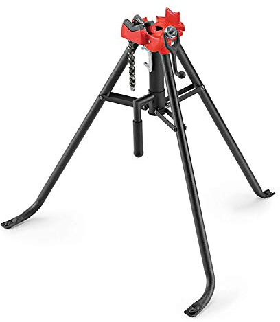 RIDGID 16703 Modell 425 Transportabler TRISTAND mit Kettenschraubstock, Dreifuß-Arbeitsgerät 1/8 bis 2 1/2 (6 bis 60 mm)
