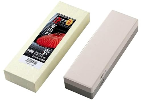Piedra para afilar de doble grano 1000 y 4000 - Kyo Higashiyama Made in Japan