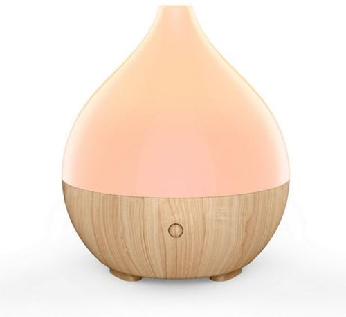 Zen'Arôme – diffuser Leo – luftfuktare för eteriska oljor – ultraljudaromaterapinebulisator – elektrisk doftlampa för rumsdoft med LED-belysning och USB-strömförsörjning – tyst och kompakt