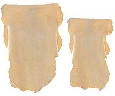 Autocare Natural Chamois Vehicle Cleaning Accessories,Leather Chamois Cloth Natural Shammy Drying Towel Dryer for Car Wash Care,Super Absorbent,2 Available Sizes(18x30inch&24x35inch,2 Pack)