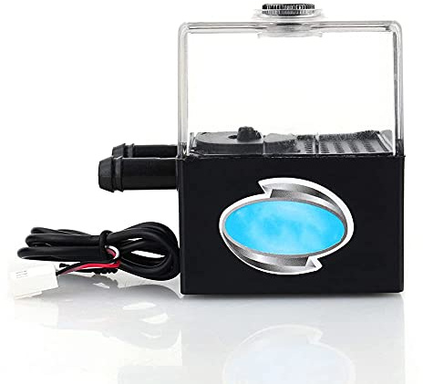 SC-300T DC 12 V Pompa di raffreddamento ad acqua silenziosa, pompa ad acqua estremamente silenziosa e serbatoio pompa parti pompa serbatoio 300 l/h per di raffreddamento liquido PC CPU