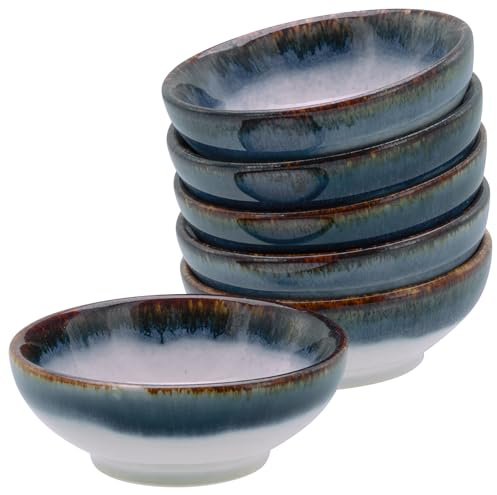 Creatable, 21812, Serie Cascade, 6-teiliges Geschirrset, Sojaschlen Set aus Steinzeug, spülmaschinen- und mikrowellengeeignet, Qualitätsproduktion