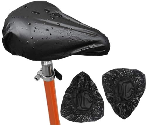 2er Set Universal Sattelbezug Fahrrad, Sattelüberzug Sattelschutz für das Fahrrad, Überzug Sattel, Sattelschutz wasserdicht Fahrrad, Überzug Fahradsattelschutz